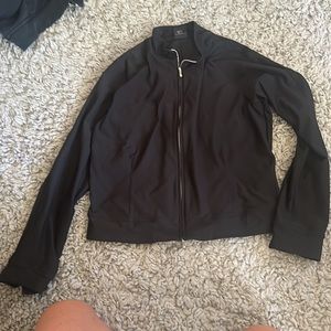 Nike vintage casual track suit jacket black sz small 4-6